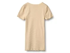 Wheat Katie t-shirt macadamia med blonde